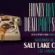 Event poster for Honey Revenge and Dead Poet Society concert in Salt Lake City, Nov 18, 2026 at The Complex.