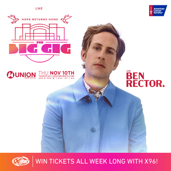 Ben Rector Benefit Concert X96