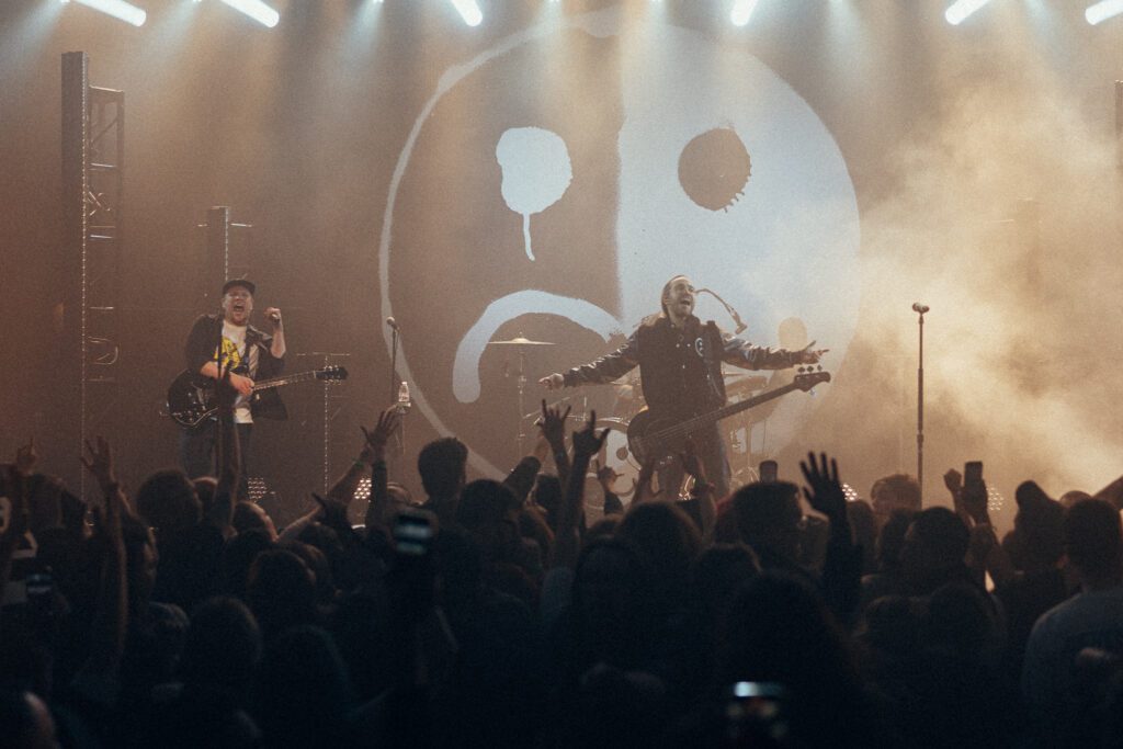 Fall Out Boy returned to their roots for a surprise homecoming show at Chicagos legendary 1000 capacity Metro Photo Credit Elliot Ingham