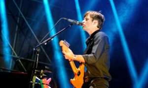 Ben Gibbard, lead singer of The Postal Service and Death Cab For Cutie