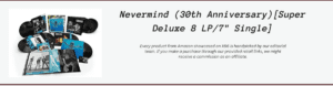 Nevermind (30th Anniversary)[Super Deluxe 8 LP/7" Single]