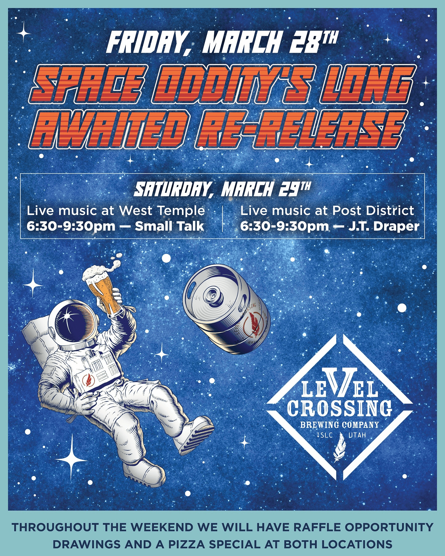 Level Crossing Brewing | Space Oddity Re-Release