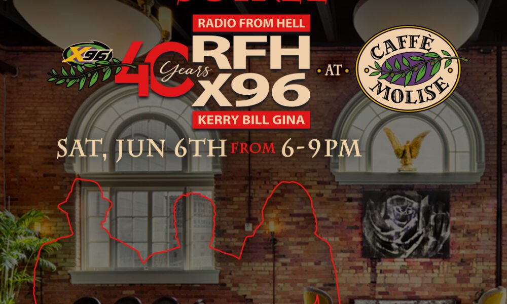 RADIO FROM HELL 40TH ANNIVERSARY SOIREE - X96