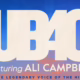 UB40 featuring Ali Campbell album cover art with large white UB40 text on a blue-purple gradient background.